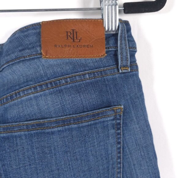 LAUREN RALPH LAUREN Classic Straight HighRise Jeans Zip Fly MEXICO🇲🇽MADE - Picture 10 of 12